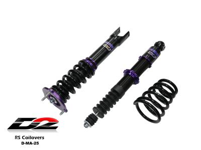 D2 Racing - D2 Racing D-MA-25 RS Coilovers for 06-15 Mazda Miata