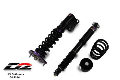 D2 Racing - D2 Racing D-LE-14 RS Coilovers for 11+ Lexus CT 200h
