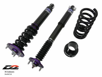D2 Racing - D2 Racing D-LE-07-10 RS Coilovers for 15+ Lexus RC-F 16+ Lexus GS-F RWD