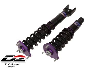 D2 Racing - D2 Racing D-IN-15-10 RS Coilovers for 14+ Infiniti Q50 17+ Infiniti Q60 AWD