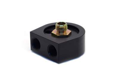 Canton - Canton Racing 22-545 Universal Oil Cooler Sandwich Adapter 3/4" -16 2-5/8"