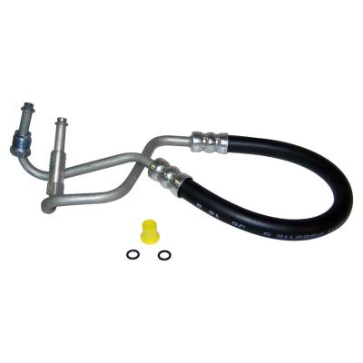 Crown Automotive Jeep Replacement - Crown Automotive 4637915 Power Steering Pressure Hose for 91-96 Jeep Cherokee XJ