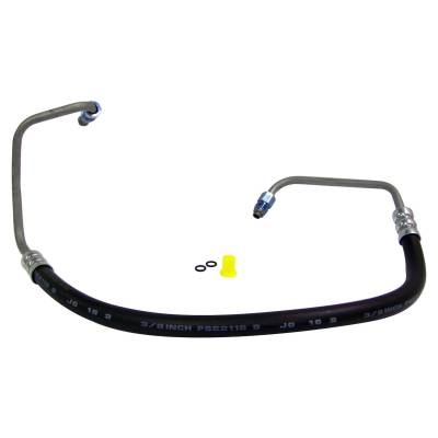 Crown Automotive Jeep Replacement - Crown 52003687 Power Steering Pressure Hose for 87-90 Jeep Wrangler YJ