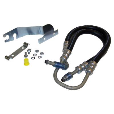 Crown Automotive Jeep Replacement - Crown Automotive 52128940AF Power Steering Pressure Hose for 04-07 Jeep Liberty