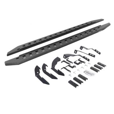 Go Rhino - Go Rhino 69404280ST RB20 Slim Line Running Boards w/Mounting Brackets Kit
