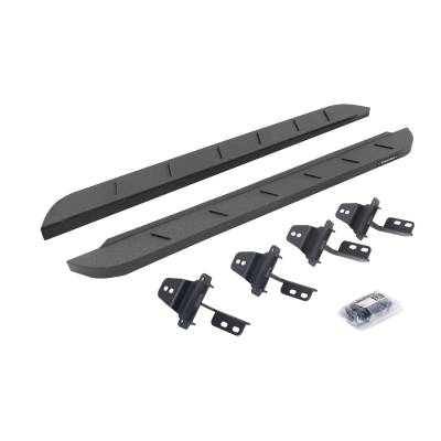 Go Rhino - Go Rhino 63492648ST RB10 Slim Line Running Boards w/Mounting Brackets Kit