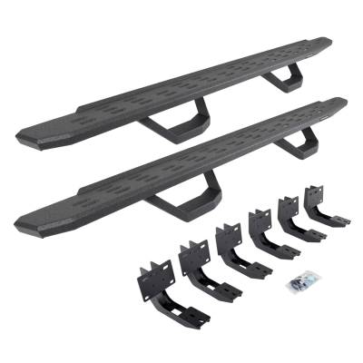 Go Rhino - Go Rhino 6963068020T RB30 Running Boards w/Mounting Brackets for 19-25 RAM 1500