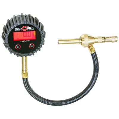 RockJock 4x4 - RockJock RJ-9029PRO EZ-Tire Deflator Pro Digital Beadlock Friendly Storage Case