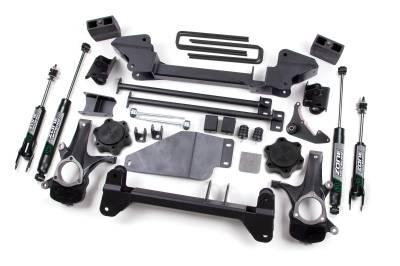 Zone Offroad - Zone Offroad 6" Suspension Lift Zone Shocks Silverado/Sierra 1500 4WD ZONC3N