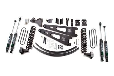 Zone Offroad - Zone Offroad ZONF37N 6" Suspension Lift Kit Zone Shocks for 08-10 F250/F350 4WD