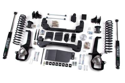 Zone Offroad - Zone Offroad ZOND41N 6" Suspension Lift Kit Zone Nitro Shocks for RAM 1500 4WD