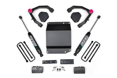 Zone Offroad - Zone Offroad ZONC29N 3.5" Lift Kit w/Shocks for 07-13 Silverado/Sierra 1500 4WD