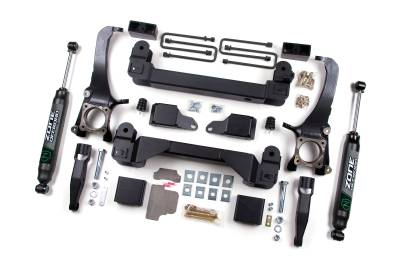Zone Offroad - Zone Offroad 5" Suspension Lift Kit Zone Nitro Shocks for Tundra ZONT1N