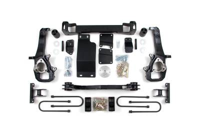 Zone Offroad - Zone Offroad 5" Suspension Lift Kit Zone Nitro Shocks for RAM 1500 4WD ZOND14N