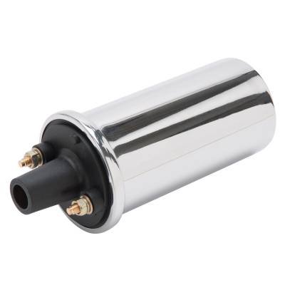 Edelbrock - Edelbrock 22740 Max Fire Electronic Ignition Coil Chrome Finish 0.45 PR