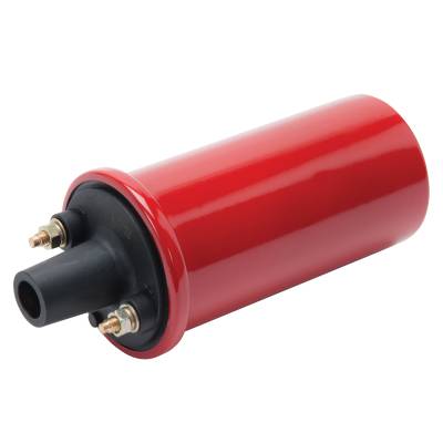 Edelbrock - Edelbrock 22741 Max-Fire Electronic Oil Filled Ignition Coil Red Finish 0.45 PR