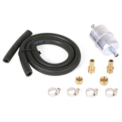 Edelbrock - Edelbrock 8135 Performer Series Universal Fuel Line & Filter Kit