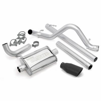 Banks Power - Banks Power 51322-B 2.5" Monster Exhaust for Jeep Wrangler JK