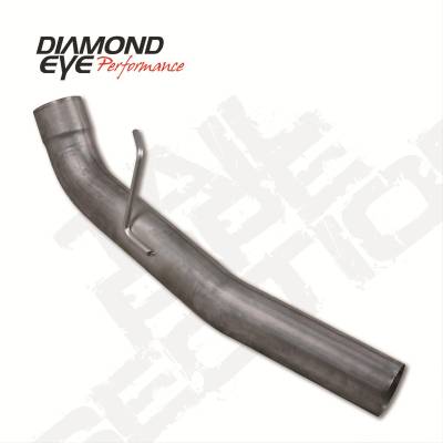 Diamond Eye Performance - Diamond Eye 125061 Tailpipe 2nd Section Hanger 5" Aluminized for 08-10 Ford 6.4L