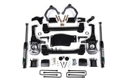 Zone Offroad - Zone Offroad ZONC69N 4" Suspension Lift Zone Shocks for 19-24 TrailBoss/AT4 4WD