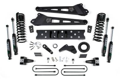 Zone Offroad - Zone Offroad ZOND122N 5.5" Lift Zone Shocks for 19-24 RAM 3500 4WD Gas