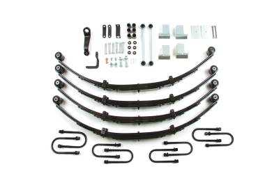 Zone Offroad - Zone Offroad ZONJ28N 4" Suspension Lift Kit Zone Nitro Shocks for Wrangler YJ