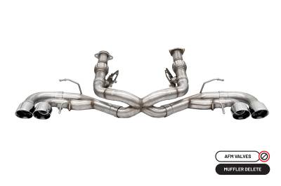 Corsa Performance - Corsa 21104 Tack Cat-Back Exhaust System for 20-22 Chevy Corvette
