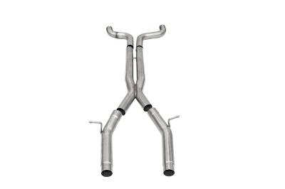 Corsa Performance - Corsa Performance 21085 Cat Connect 3.0' Exhaust X-Pipe for 16-24 Camaro SS ZL1