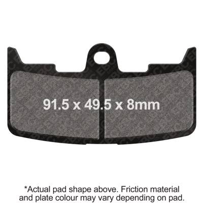 EBC Motorcycle Brakes - EBC Motorcycle Brakes EPFA345HH EPFA Extreme Pro Sintered Pads