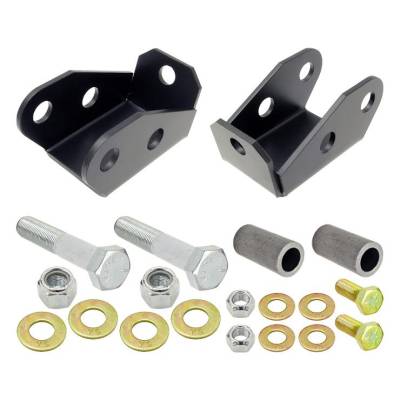 RockJock 4x4 - RockJock CE-9601 Rear Lower Shock Mount Extensions for 97-06 Jeep Wrangler TJ