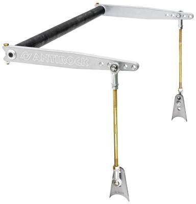 RockJock 4x4 - RockJock CE-9906A-18 Antirock Sway 50" x 1" Bar Kit 18" Aluminum Arms Universal