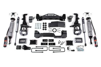 BDS Suspension - BDS Suspension BDS1579FPE FOX 6" Supension Lift Kit for 21-26 Ford F150 4WD