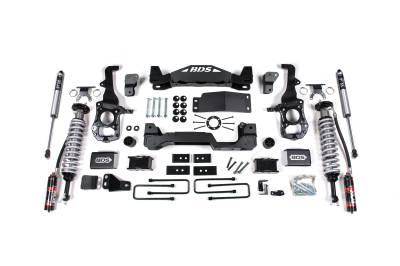 BDS Suspension - BDS Suspension BDS1583FPE FOX 4" Suspension Lift Kit for 21-24 Ford F150 4WD