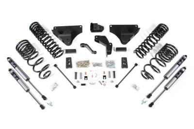 BDS Suspension - BDS Suspension BDS1610FS 4"/2.5" Gas Lift Kit for 14-18 RAM 2500 Gas