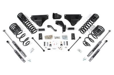 BDS Suspension - BDS Suspension BDS1610H 4"/2.5" Gas Lift Kit for 14-18 RAM 2500 Gas