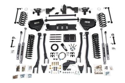 BDS Suspension - BDS Suspension BDS1626H 8" FOX 4-Link Lift Kit Diesel for 14-18 RAM 2500 4WD