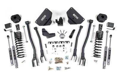 BDS Suspension - BDS Suspension BDS1632FS FOX 4" 4Link Lift for 14-18 RAM 2500 Diesel w/Air Susp