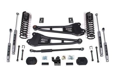 BDS Suspension - BDS Suspension BDS1653FPE FOX 3" Radius Arm Lift for 19-24 RAM 2500 Diesel