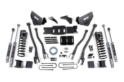 BDS Suspension - BDS Suspension BDS1648H 6" 4-Link FOX Lift for 13-18 RAM 3500 Diesel w/Air Bag