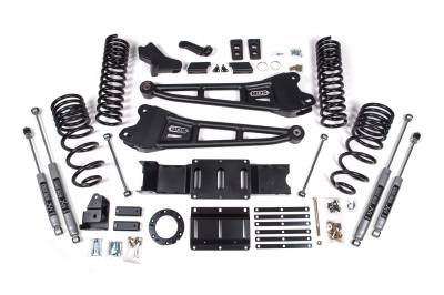 BDS Suspension - BDS Suspension BDS1660FS 4" Radius Arm Lift for 19-24 RAM 2500 Diesel FOX Shock