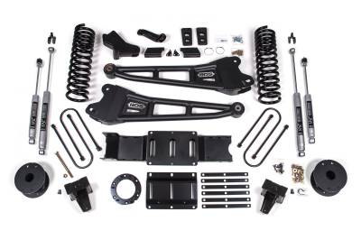 BDS Suspension - BDS Suspension BDS1724FS FOX 6" Radius Arm Lift for 19-24 RAM 3500 Diesel w/Air