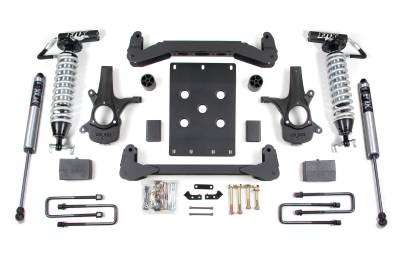 BDS Suspension - BDS Suspension BDS187FDSC 4" FOX 2.5 Coilover Lift for 07-13 C1500 2wd w/Leaf