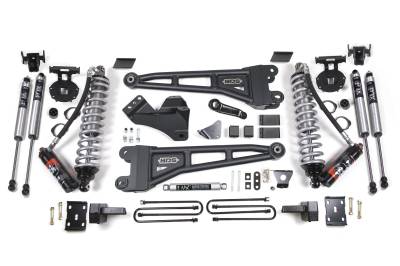 BDS Suspension - BDS Suspension BDS1943FPE FOX 6" Radius Arm Lift Kit for 05-07 F250/F350 4WD