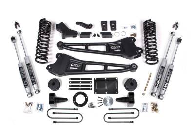BDS Suspension - BDS Suspension BDS2106FS 6" Radius Arm FOX Lift Kit for 13-18 RAM 3500