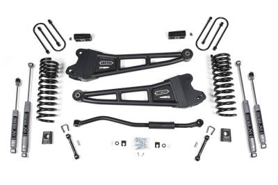 BDS Suspension - BDS Suspension BDS1654FS FOX 3" Radius Arm for 19-24 RAM 3500 Diesel w/OL