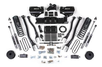 BDS Suspension - BDS Suspension BDS1720FS 4" 4-Link Lift for 19-24 RAM 3500 Diesel w/OE Air Bags