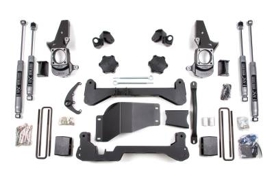 BDS Suspension - BDS Suspension BDS1817FS 4.5" FOX Lift High w/3" Blocks for 01-10 K2500/SUV