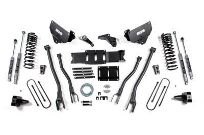BDS Suspension - BDS Suspension BDS1603H 6"/5" 4-Link Lift Kit NX2 for 13-18 RAM 3500 Diesel