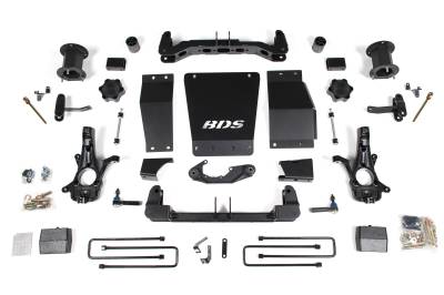 BDS Suspension - BDS Suspension BDS726H 6" NX2 Lift Kit w/Magneride for 14-18 1500 Alum/Stamped