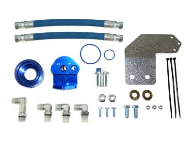Pacbrake - Pacbrake HP10596 Remote Oil Filter Reloaction Kit for 19-26 Dodge RAM 1500 Hemi